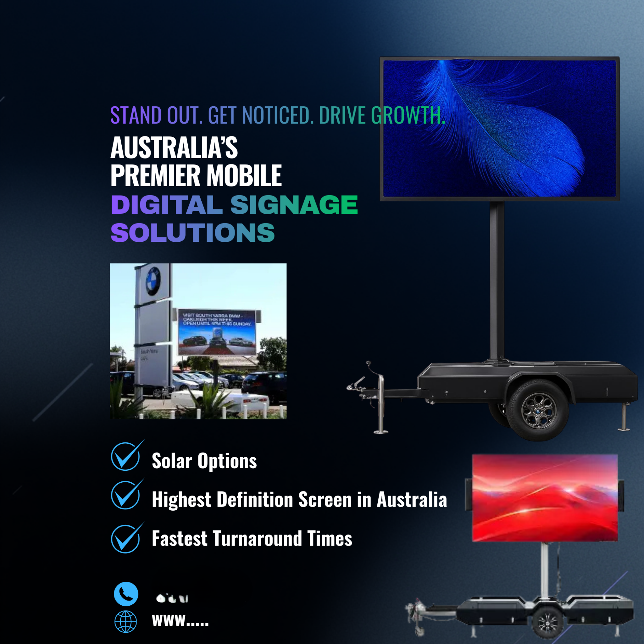 LED Advertising Trailer Hire in Melbourne